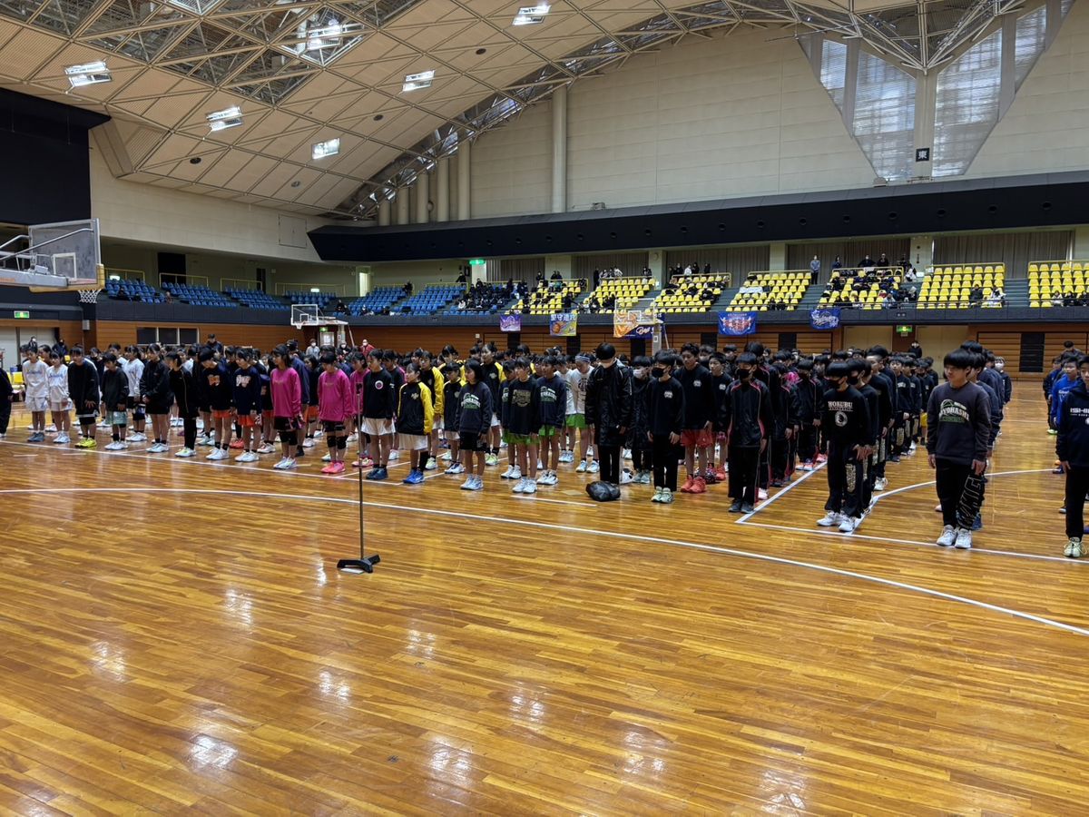 第30回豊橋市スポーツ少年団ミニバスケットボール大会兼第37回豊橋市内U12バスケットボール大会を開催しました